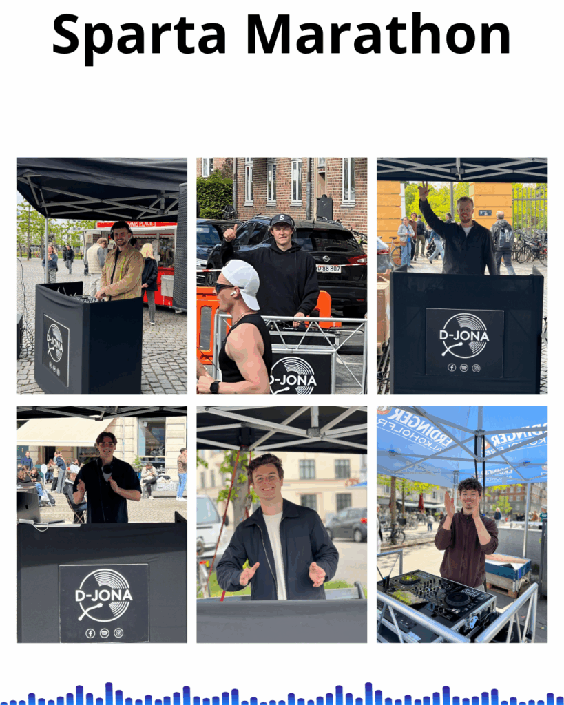 DJ til marathon Sparta